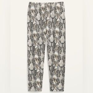 Old Navy Snakeskin Print Capri Leggings Women’s M Medium